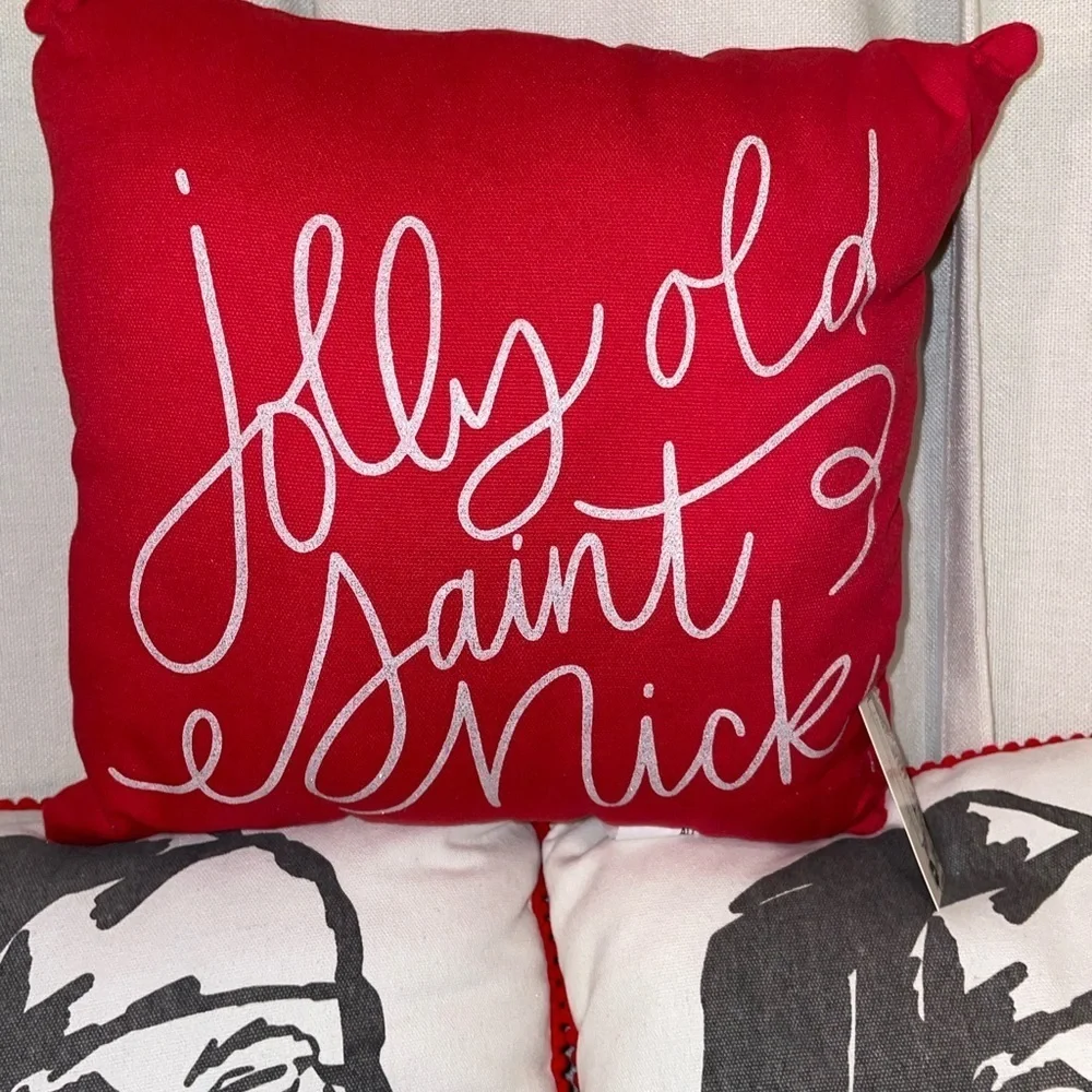 3 Santa Claus Pillows - Target Bullseye section